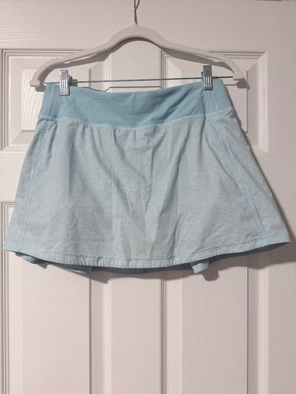 Lululemon *LIKE NEW* Pace Rival Skirt Heathered Blue Size 4